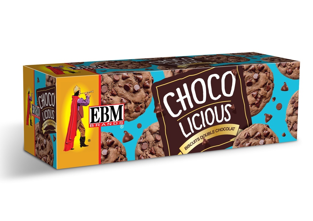 EBM FP CHOCOLICIOUS DOUBLE CHOC CHIP COOKIES 102GM