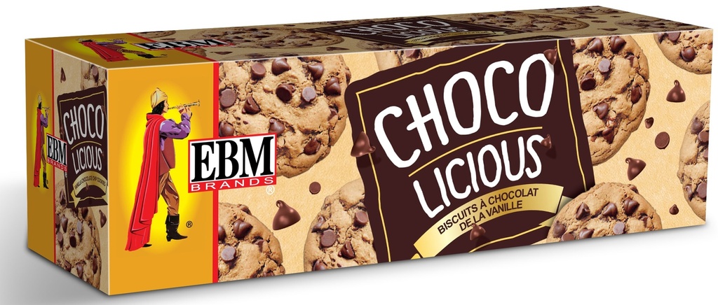 EBM FP CHOCOLICIOUS VANILLA CHOC CHIP COOKIES 102 GM