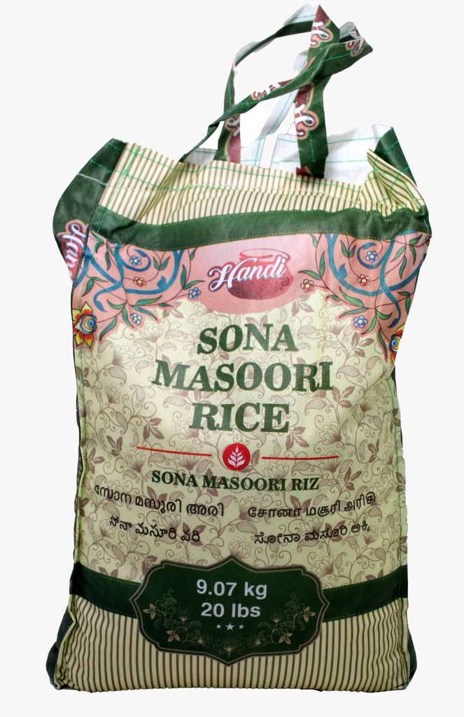 HANDI SONA MASOORI RICE 20LB