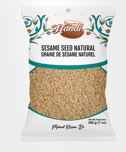 [IN-SES-NAT] HANDI PS SESAME SEED NATURAL 200GM