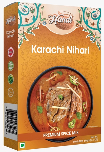 [HD-MSL-NIHARI] HANDI RMO KARACHI NIHARI MASALA 50 GMS