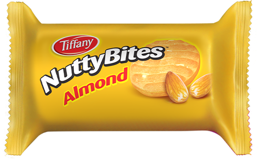 [TIF-NUT-ALMOND] TIFFANY NUTTYBITE FLOW PACK ALMOND 72GM