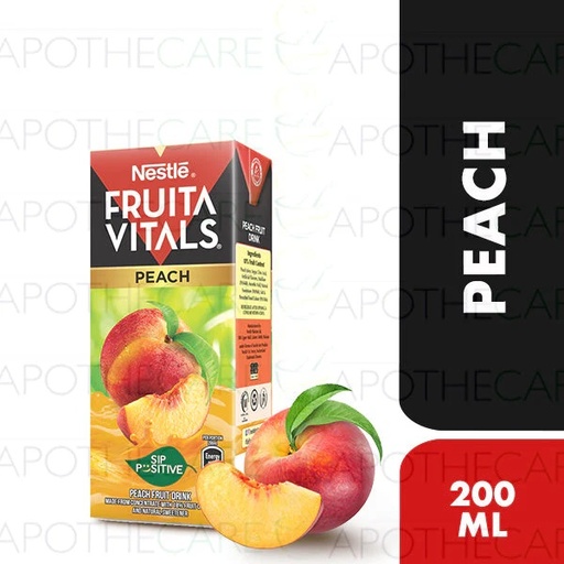 [NES-FV-200-PEACHS] NESTLE FV 200 ML PEACH NECTAR JUICE