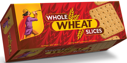 [ENG-WWHET] EBM FP WHOLE WHEAT SLICES BISCUIT 168 GM