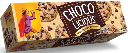 [ENG-CHIP-CHOC] EBM FP CHOCOLICIOUS VANILLA CHOC CHIP COOKIES 102 GM