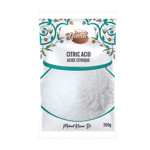 [IN-CIT] HANDI PS CITRIC ACID 200GM