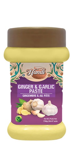 [HANDI-PASTE-MIX] HANDI PASTE GINGER AND GARLIC MIX 750GM