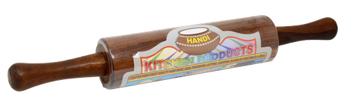 [W-BELNA-1-DZN] HANDI UTW WOODEN ROLLER PIN BAILNA WITHOUT BEARING 12 PCS