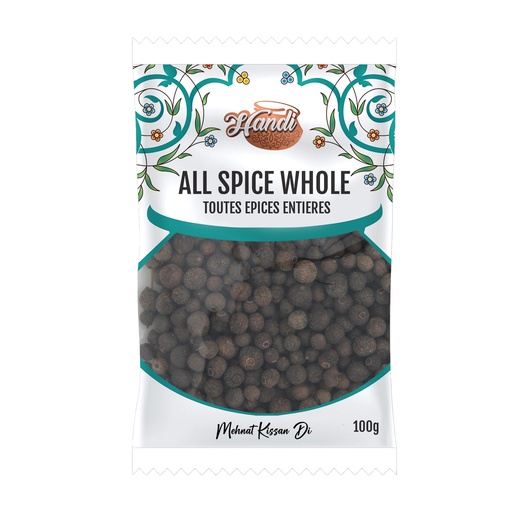 [IN-ALLSPICE-WHOLE] HANDI PS ALL-SPICE WHOLE 100GMS