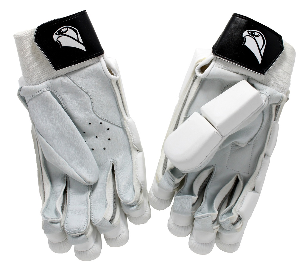 SHAHEEN CRICKET BATTING GLOVES WHITE/BLACK