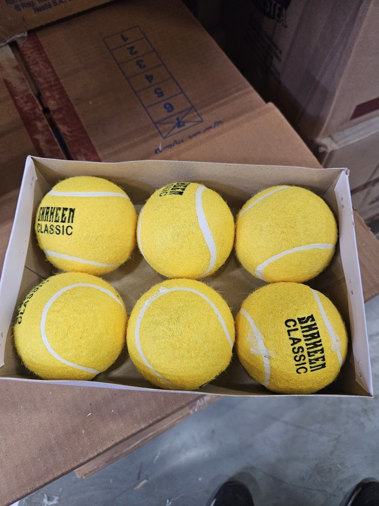 SHAHEEN CRICKET TENNIS BALL 6 PC