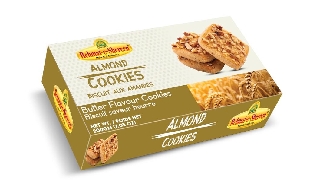 REHMAT-E-SHEREEN COOKIES ALMOND 200 GM