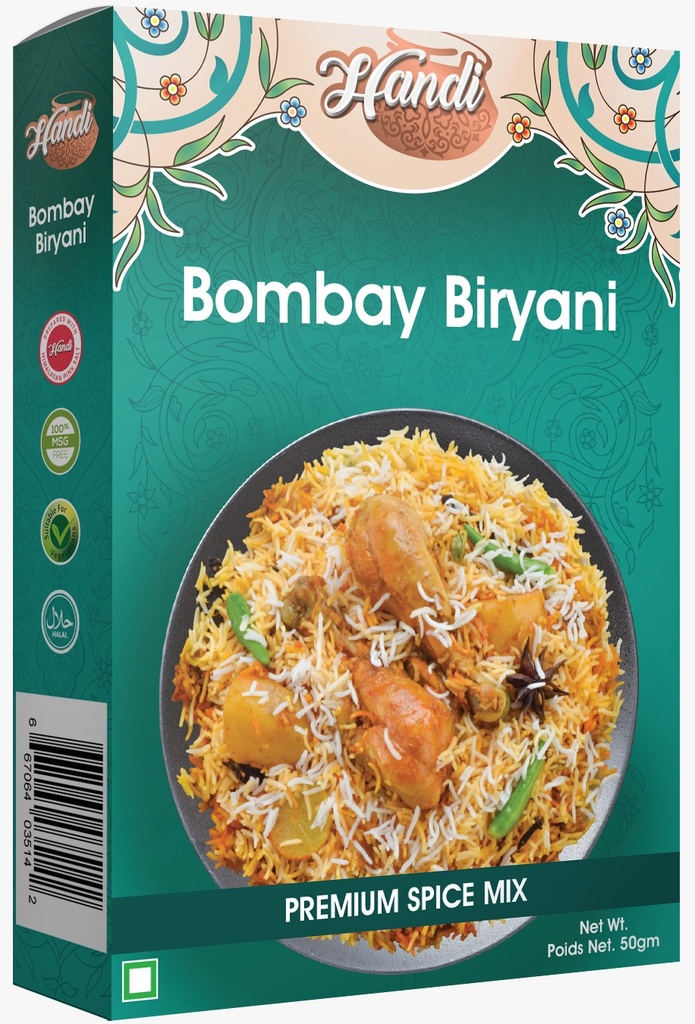 HANDI RMG BOMBAY BIRYANI MASALA 65 GMS