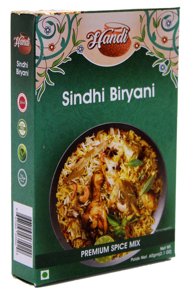 HANDI RECIPE MIX SINDHI BIRYANI MASALA 60 GMS