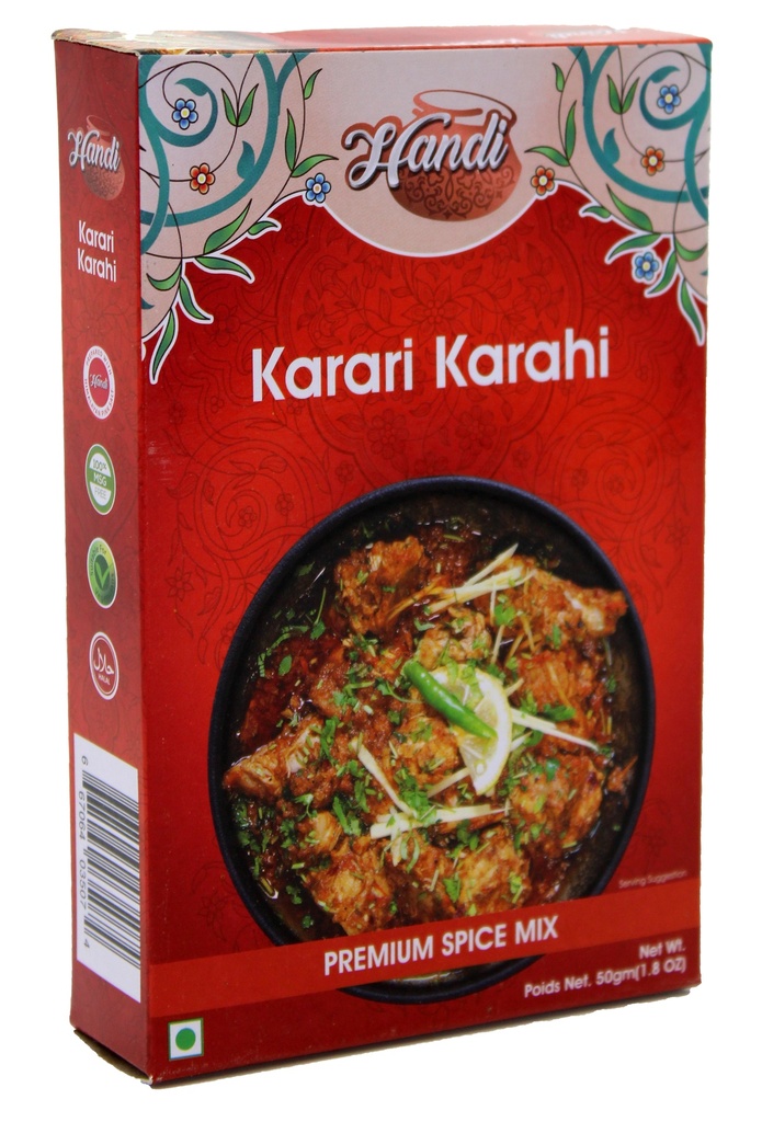 HANDI RECIPE MIX KARARI KARAHI MASALA 50 GMS