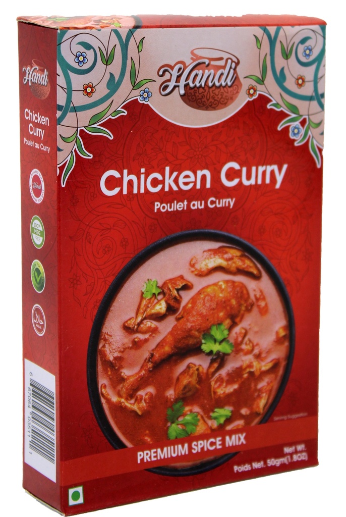 HANDI RECIPE MIX CHICKEN CURRY MASALA 50 GMS