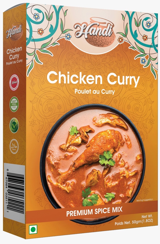 HANDI RMO CHICKEN CURRY MASALA 50 GMS