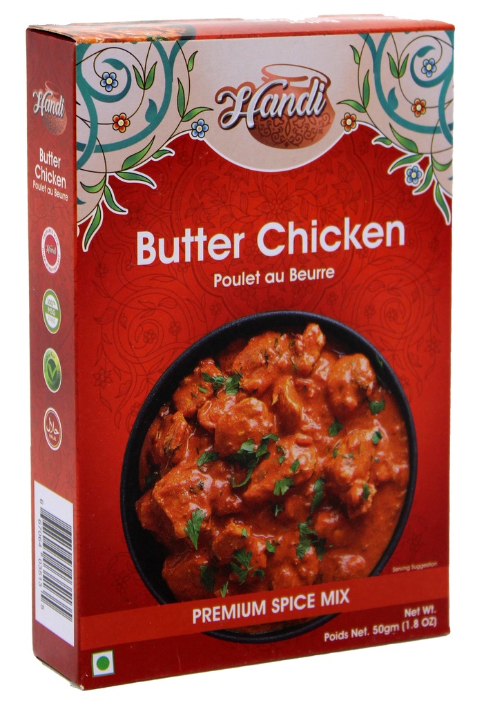 HANDI RECIPE MIX BUTTER CHICKEN MASALA 50 GMS