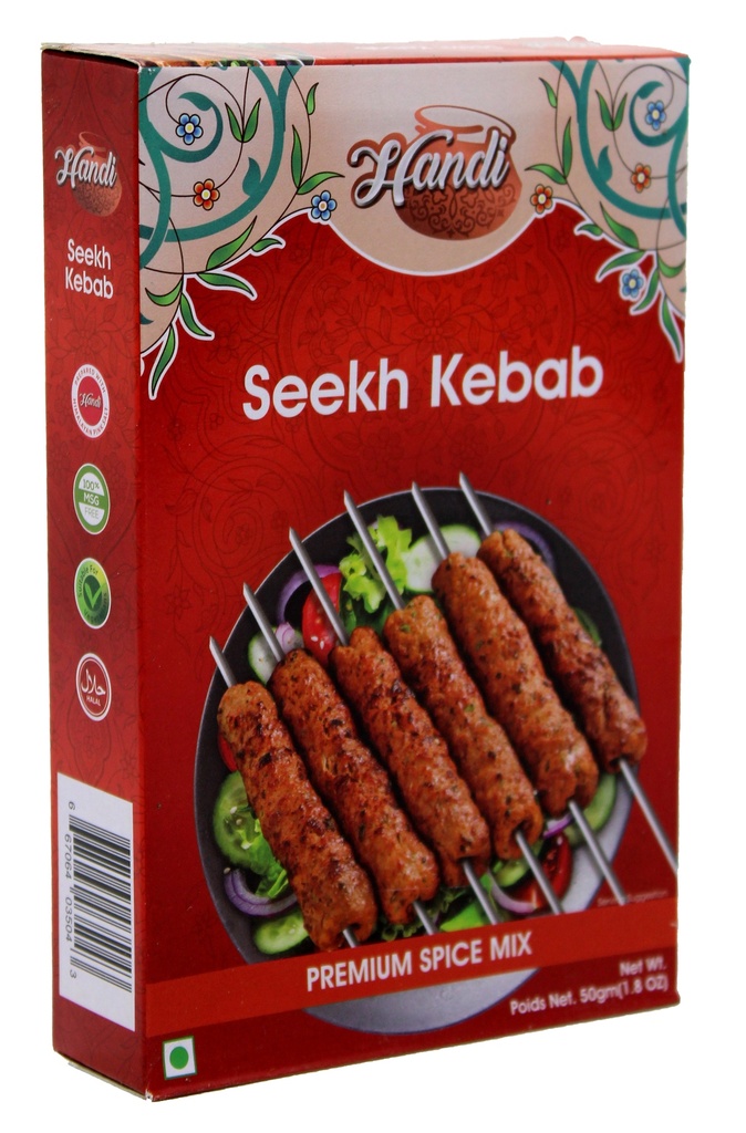 HANDI RECIPE MIX SEEKH KABAB MASALA 50 GMS