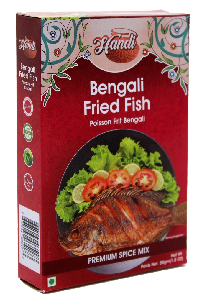 HANDI RECIPE MIX BENGALI FRIED FISH MASALA 50 GMS