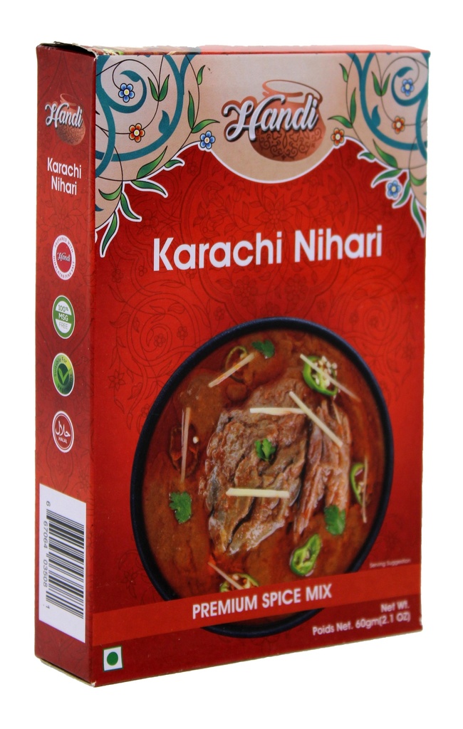 HANDI RECIPE MIX KARACHI NIHARI MASALA 50 GMS