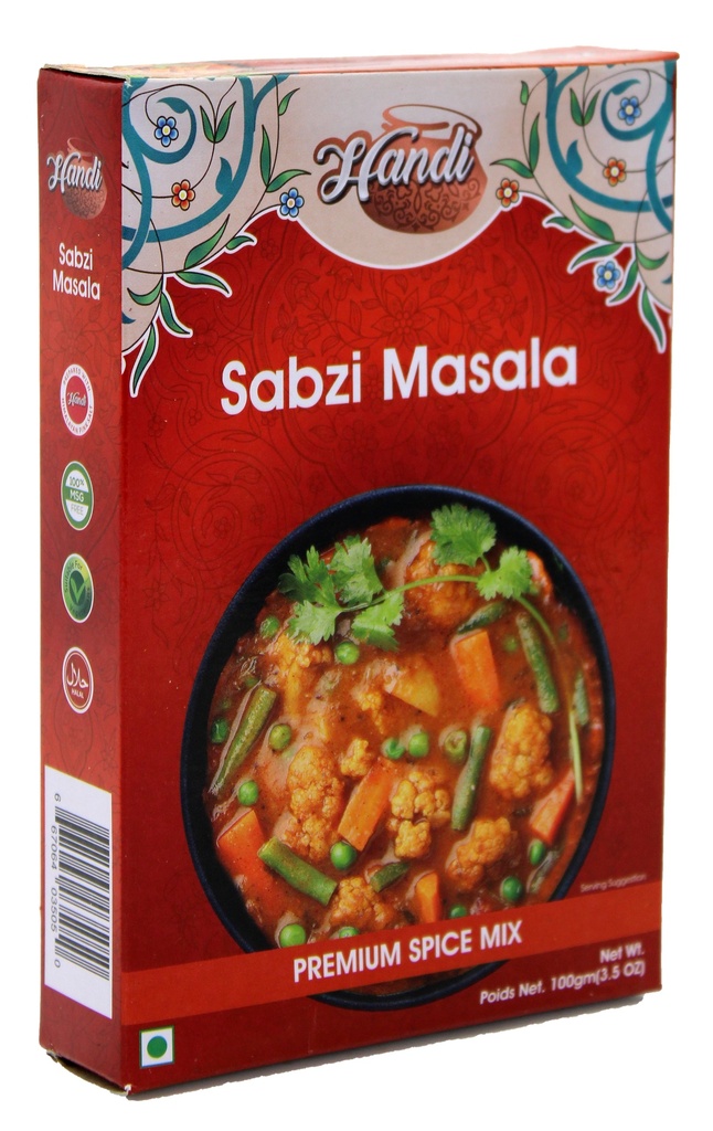 HANDI RECIPE MIX SABZI MASALA 100 GMS