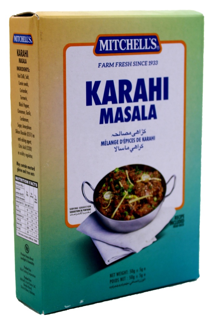 MITCHELL'S KARAHI MASALA 50 GMS