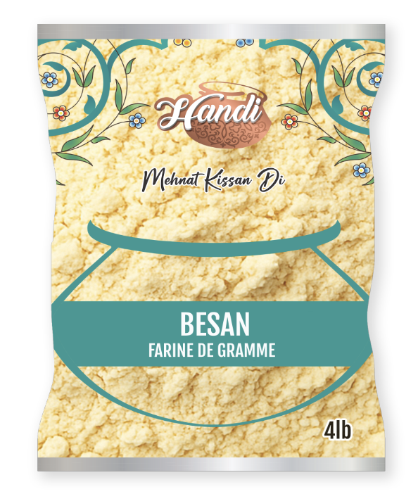 HANDI FL BESAN CHICK PEA FLOUR 4LB