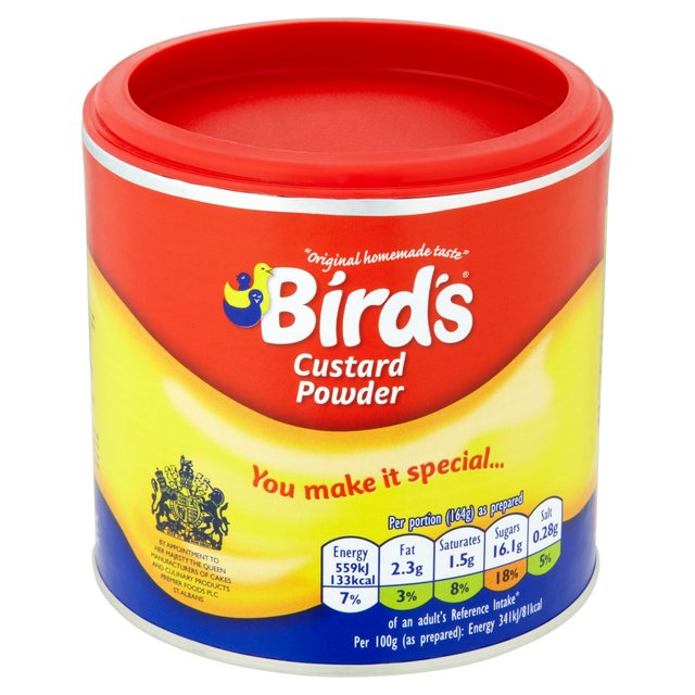 BIRDS CUSTARD POWDER 250GM