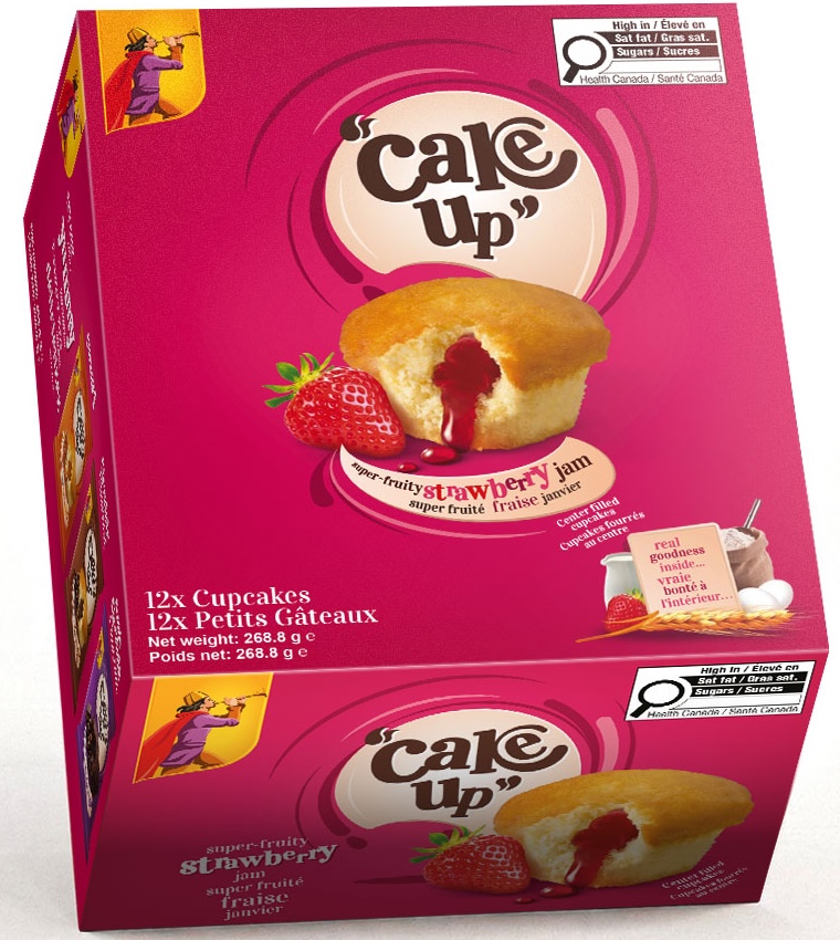 EBM CAKE UP STRAWBERRY 276GM