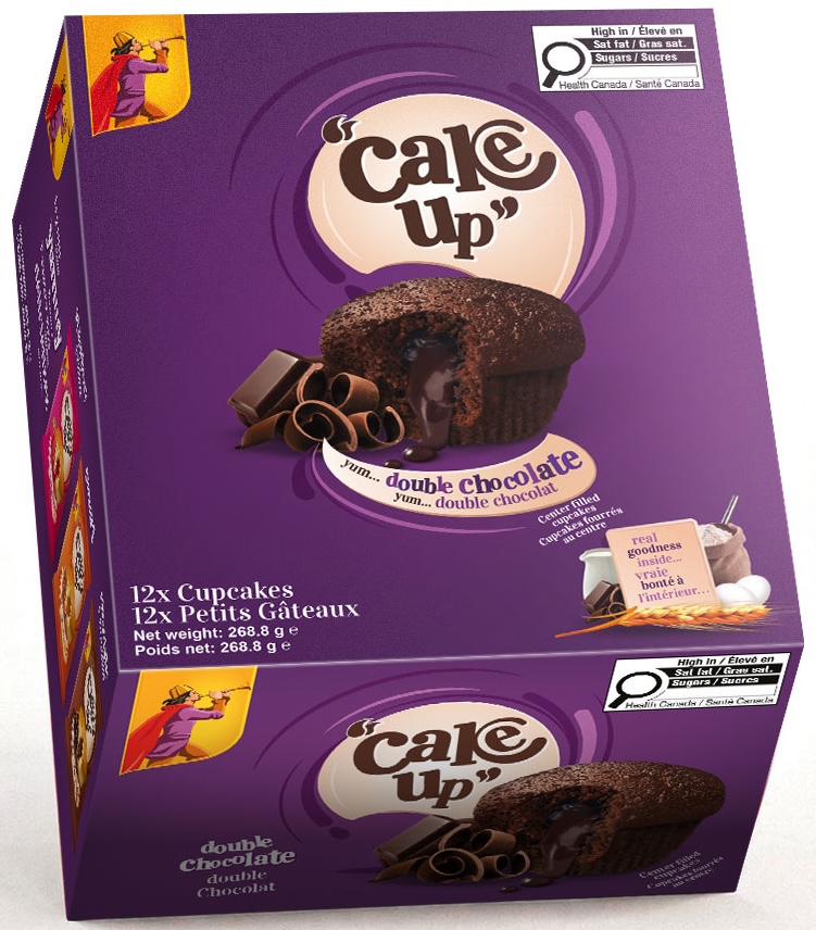 EBM CAKE UP DOUBLE CHOCOLATE 276GM