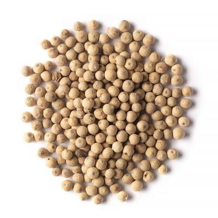 BULK WHITE PEPPER WHOLE 11 Lbs