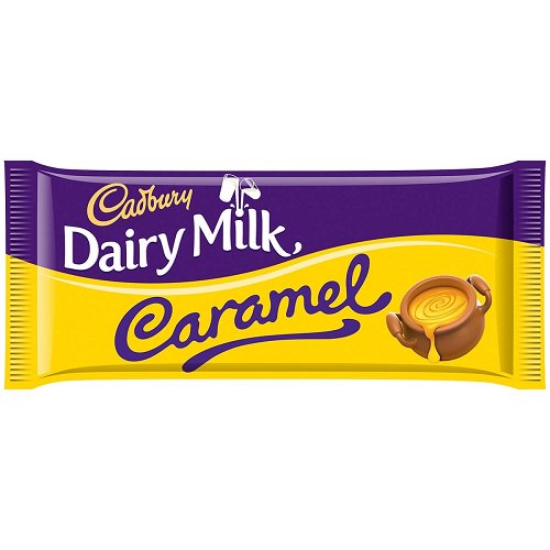 CADBURY DAIRY MILK CARAMEL CHOCOLATE 120GM