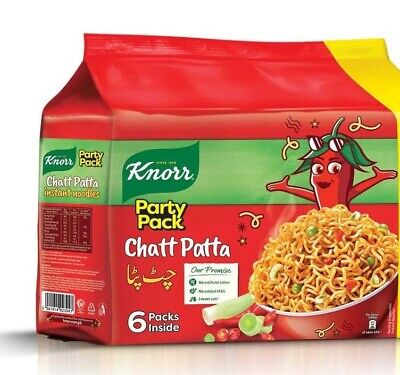 KNORR NOODLES CHATT PATTA PARTY PACK 366GM