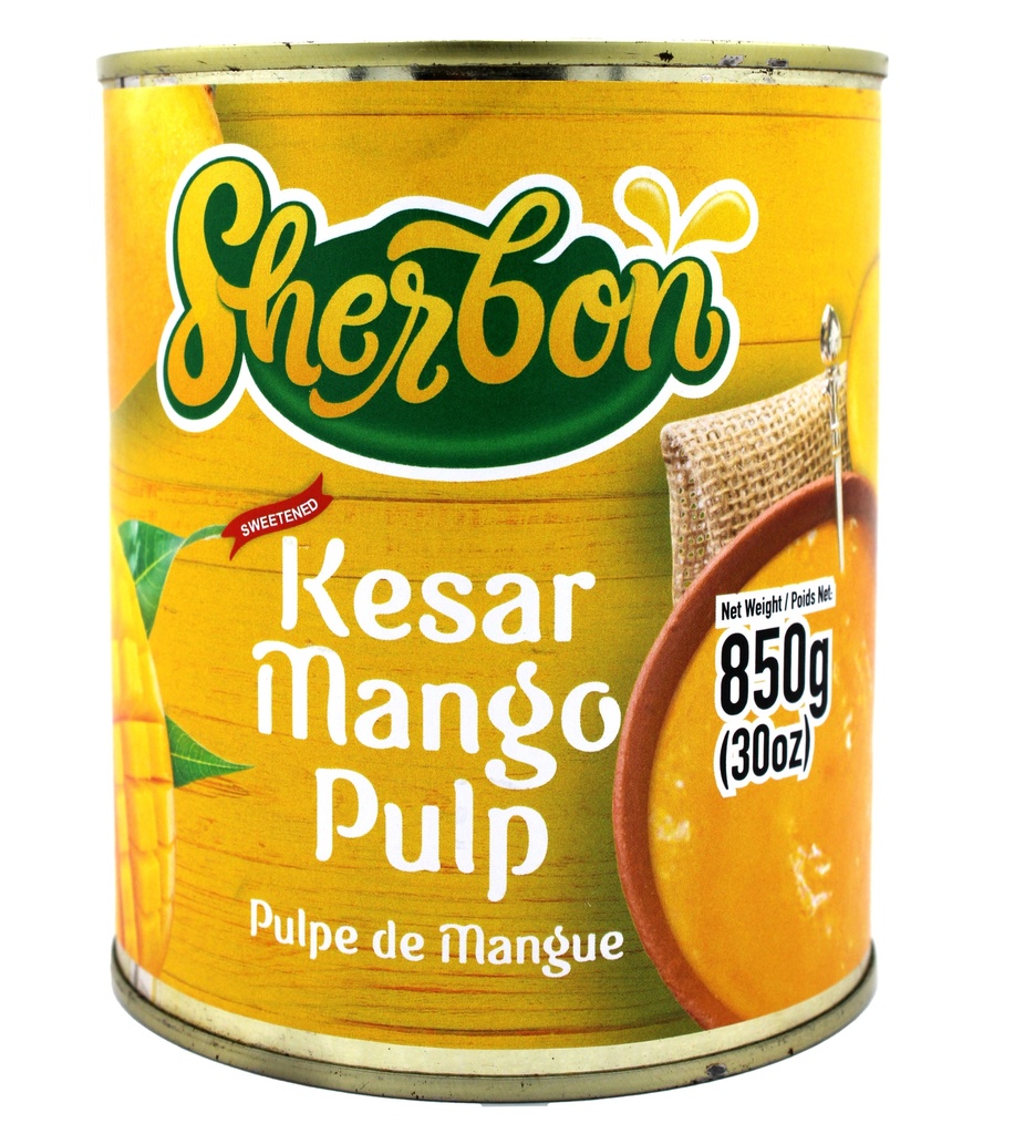 SHERBON KESAR MANGO PULP 850GM