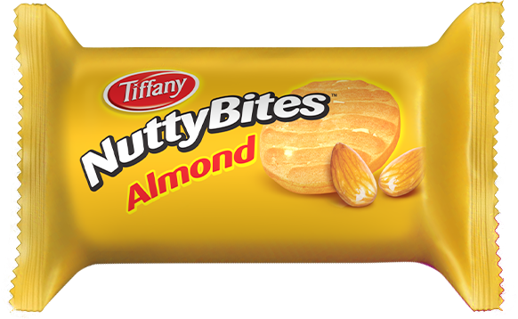 TIFFANY NUTTYBITE FLOW PACK ALMOND 72GM