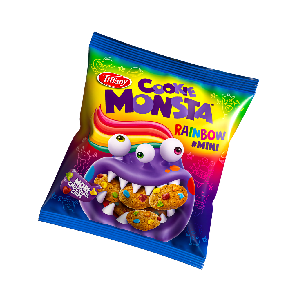 TIFFANY CHOCOCHIP COOKIE MONSTA MINI RAINBOW 32GM