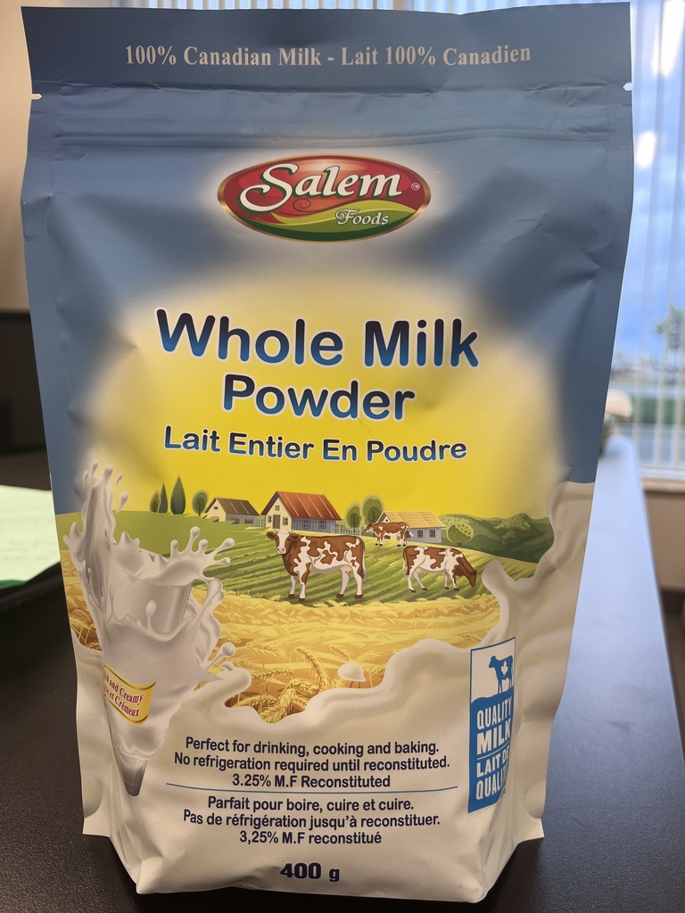 SALEM WHOLE MILK POWDER 400GM