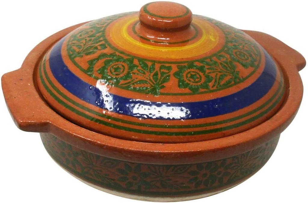 HANDI UT CLAY PURE KARAHI FLAT LARGE