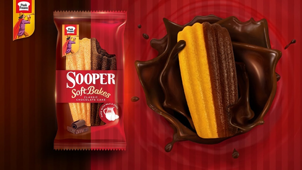 EBM CAKES SOOPER SOFT-BAKES CHOCOLATE 240GMS