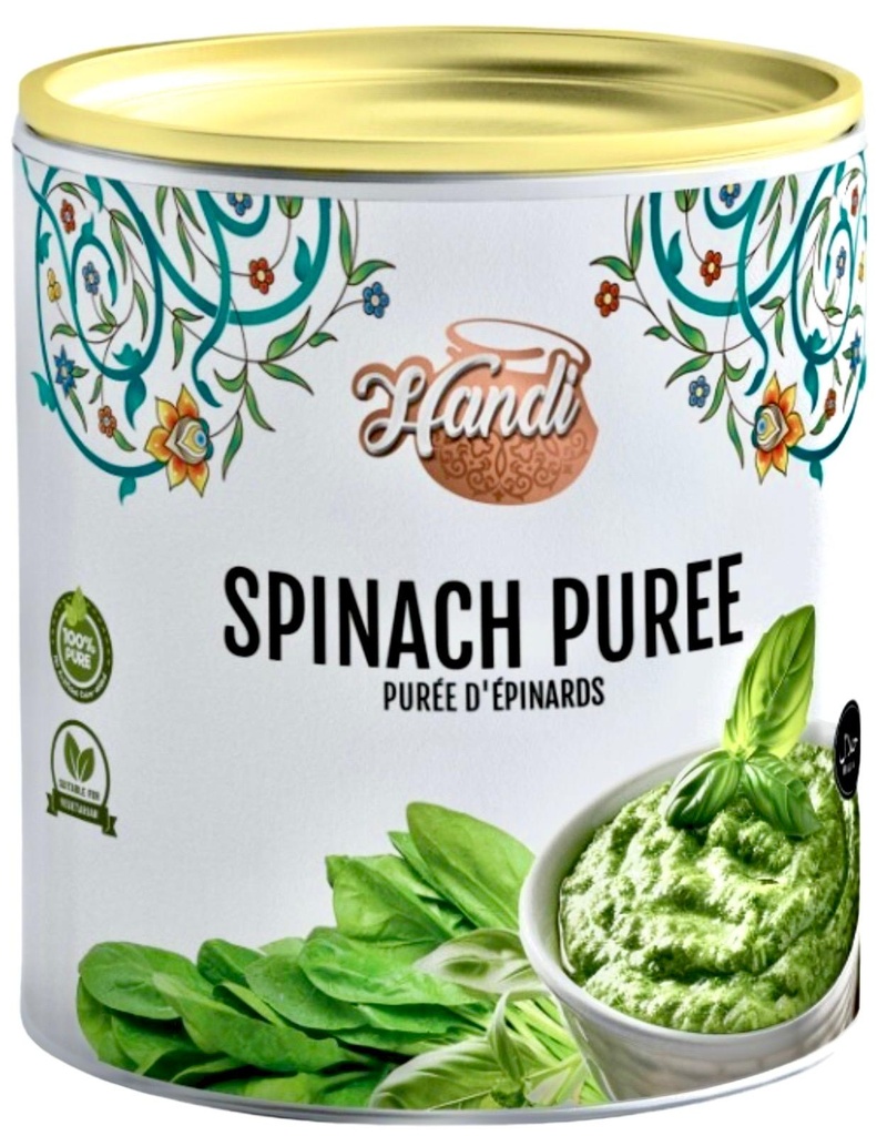HANDI CAN SPINACH PUREE 800GM