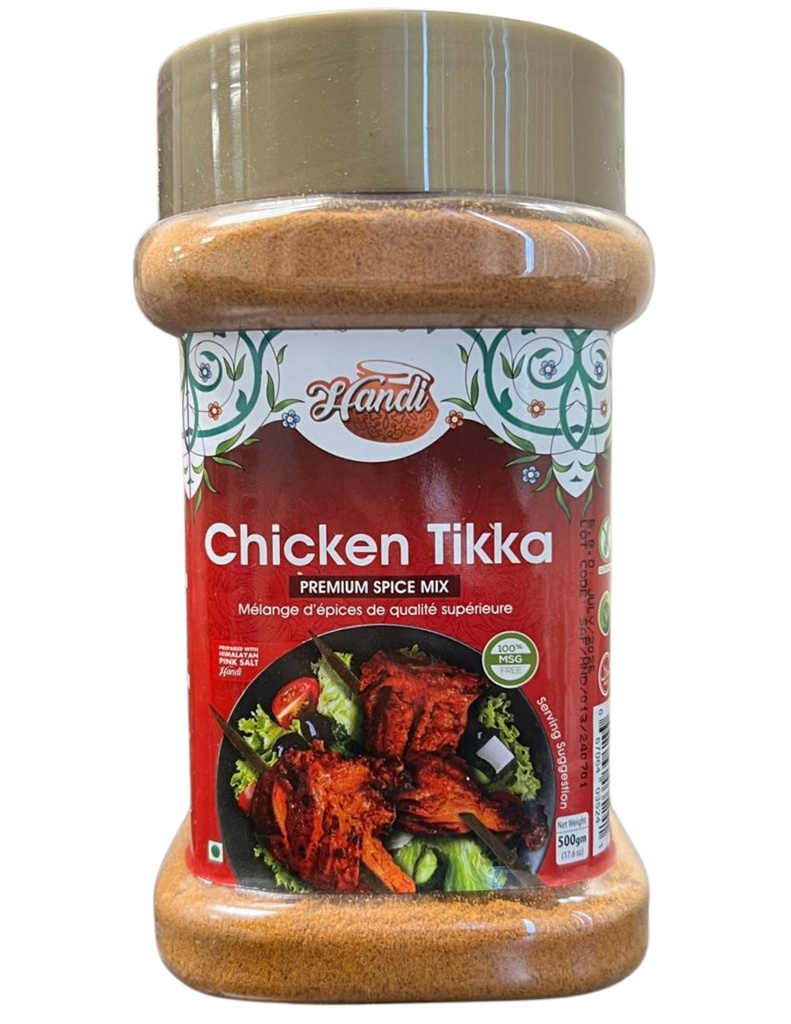 HANDI RECIPIE MIX JAR CHICKEN TIKKA MASALA 500GM