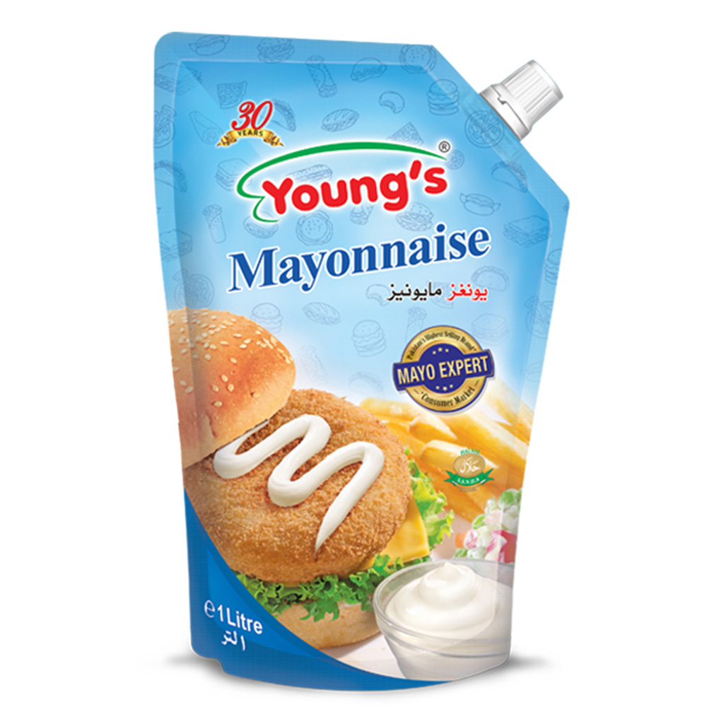 YOUNG'S MAYONNAISE 1LTR