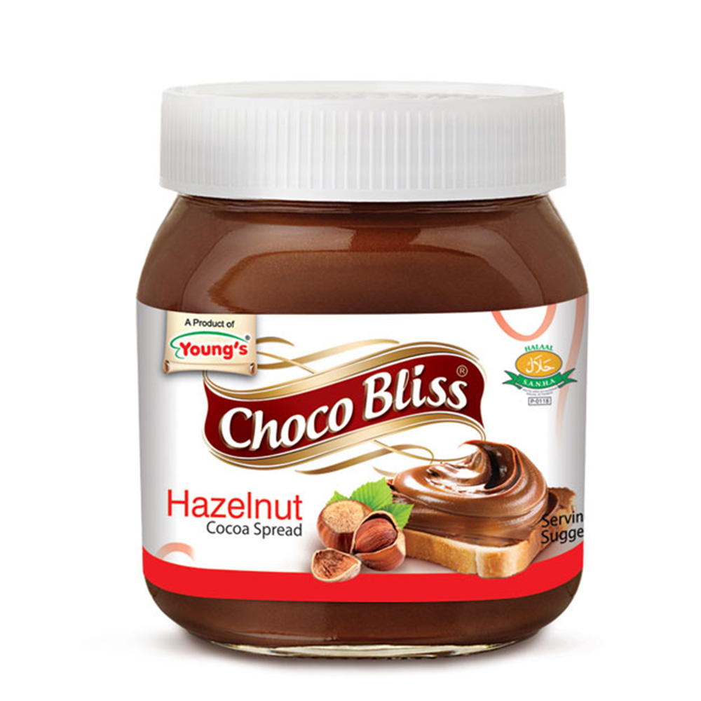 YOUNG'S CHOCO BLISS HAZELNUT SPREAD 675ML