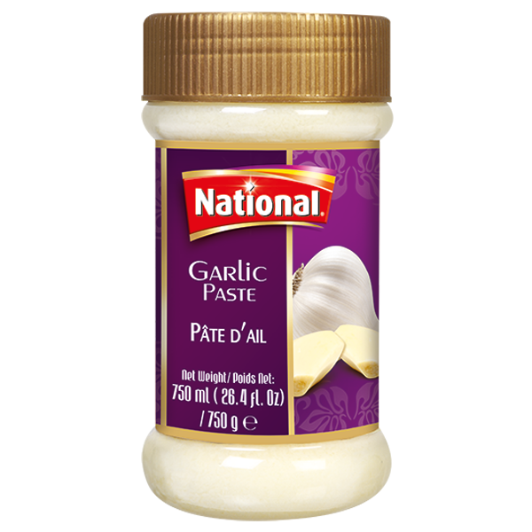 NATIONAL PASTE LRG GARLIC 750GM