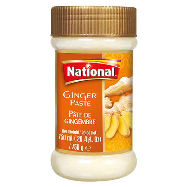 NATIONAL PASTE LRG GINGER 750GM
