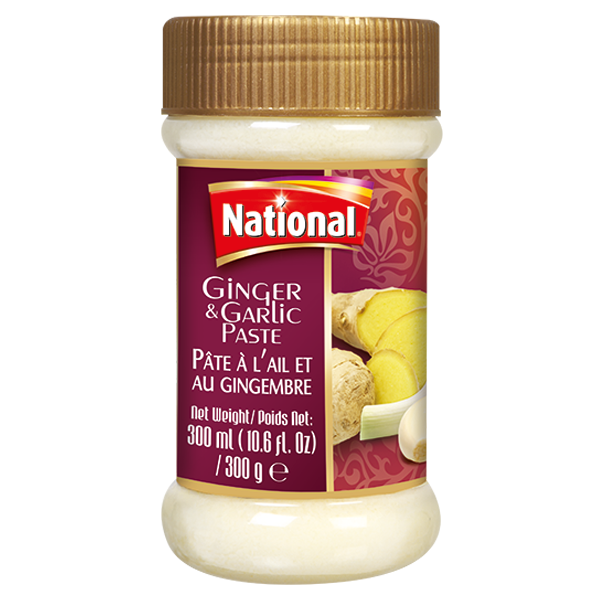 NATIONAL PASTE GINGER GARLIC 300GM