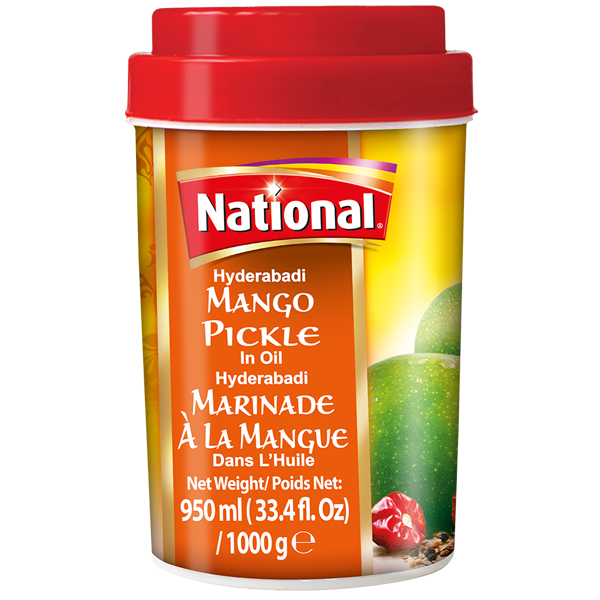 NATIONAL PICKLE LRG HYD MANGO 1KG