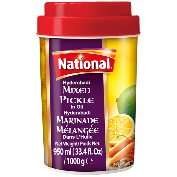 NATIONAL PICKLE HYD MIXED 1000GM