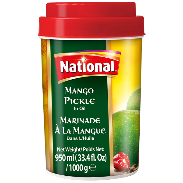 NATIONAL PICKLE LRG MANGO 1KG